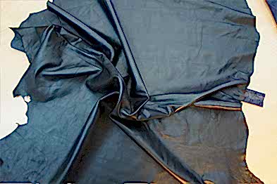 Черная матовая кожа Козы. Турция. Купить в Астане в Ателье Золотое Руно