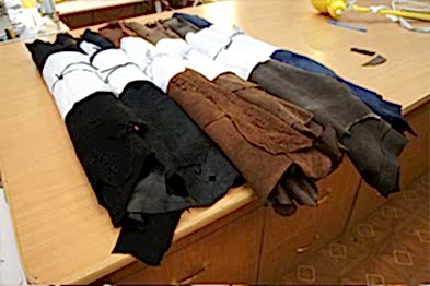 Купить кожу оптом в Астане от 1000 дц2. Ателье Золотое Руно